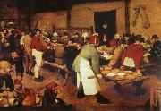 Pieter Bruegel Farmer wedding Germany oil painting artist